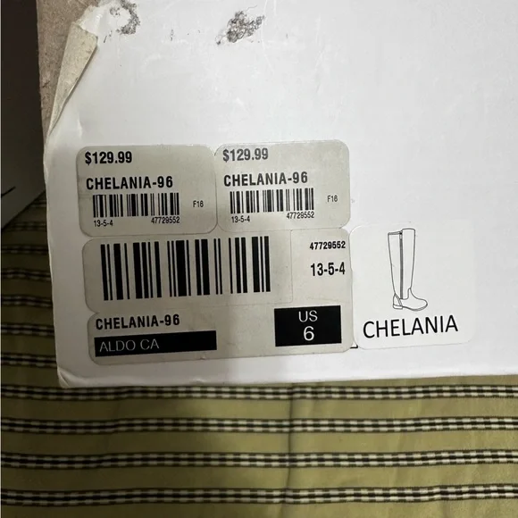 ALDO Black knee High Riding Boots - Picture 7 of 7